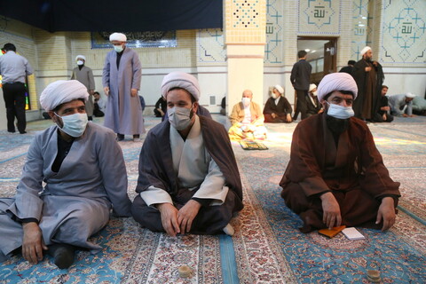 تصاویر / مراسم بزرگداشت هفته دفاع مقدس در مرکز مدیریت حوزه های علمیه سراسر کشور