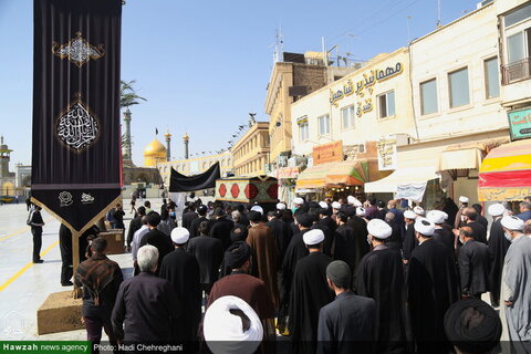 بالصور/ تشييع جثمان آية الله السيد محمد رجائي الموسوي بقم المقدسة