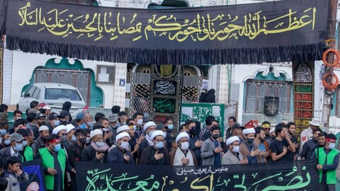 کرگل میں مذہبی عقیدت کے ساتھ اربعین حسینی میں منایا گیا     