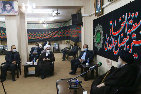 تصاویر/ دیدار رئیس رسانه ملی با آیت الله موسوی جزایری