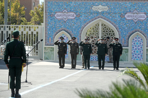 تصاویر/ مراسم مشترک دانش‌آموختگی دانشگاههای افسری نیروهای مسلح در دانشگاه امام حسین(ع)