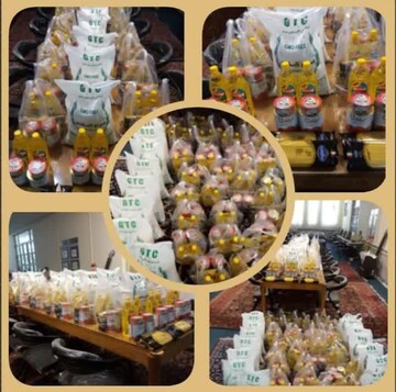 مدرسه علمیه الزهرا(س) اراک به کمک نیازمندان شتافت