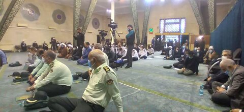 مراسم بزرگداشت علامه حسن زاده آملی در مسجد دانشگاه تهران