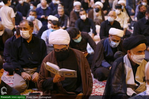 بالصور/ إقامة مجالس تأبين للفقيد  آية الله حسن زادة الآملي في مختلف أرجاء إيران
