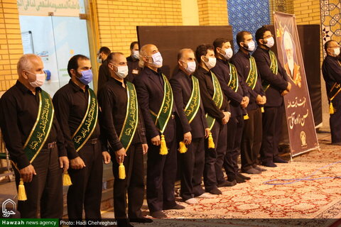 بالصور/ إقامة مجالس تأبين للفقيد  آية الله حسن زادة الآملي في مختلف أرجاء إيران