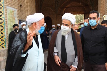 تصاویر / مراسم بزرگداشت مرحوم علامه حسن زاده آملی در قزوین