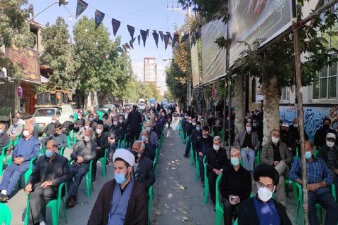 تصاویر/ عزاداری خیابانی مردم سلماس به مناسبت رحلت پیامبر اسلام (ص)