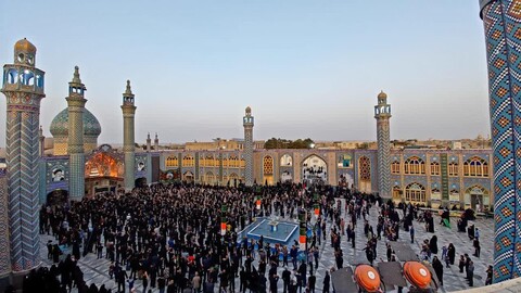 تصاویر/ مراسم شهادت امام رضا(ع) درآستان مقدس هلال بن علی (ع)آران وبیدگل