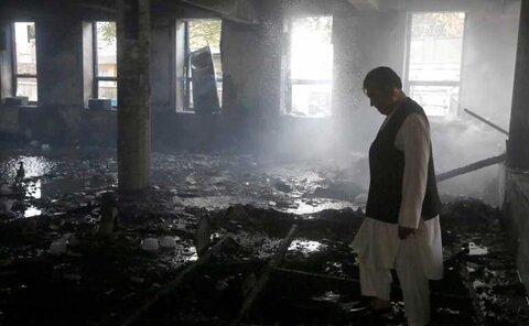 شهادت ۶۰ تن و مجروح شدن ۱۰۷ نفر در انفجار مسجد شیعیان افغانستان