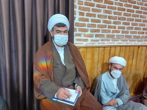 تصاویر/ نشست صمیمی استاد قرائتی با طلاب و روحانیون تبریزی