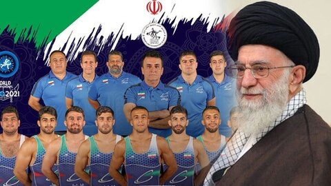 ناروے میں گریکو رومن کشتی کے عالمی مقابلوں میں ایرانی ٹیم کی شاندار کارکردگی پر رہبر انقلاب اسلامی کا اظہار تشکر