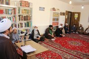 تصاویر/ نشست هم اندیشی مدیر حوزه علمیه کردستان با روحانیون طرح هجرت شهرستان بیجار