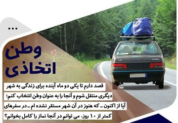 احکام شرعی | وطن اتخاذی