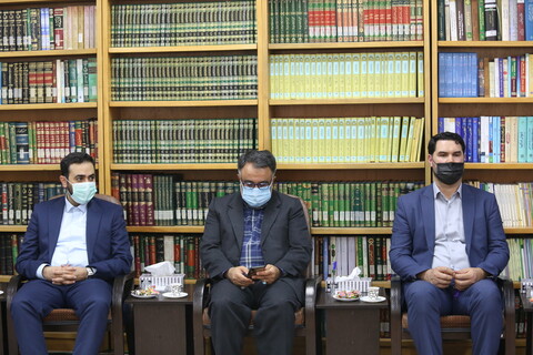 تصاویر / دیدار وزیر ورزش و جوانان با آیت الله اعرافی