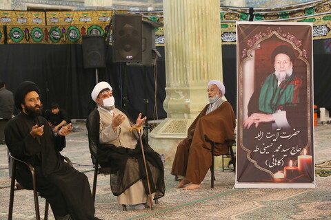 تصاویر / مراسم چهلمین روز ارتحال آیت الله سید محمد حسینی کاهانی