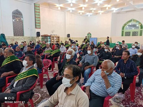 تصاویر/ مراسم عزاداری شهادت امام حسن عسکری (ع) در هاشم بن علی (ع) آران و بیدگل