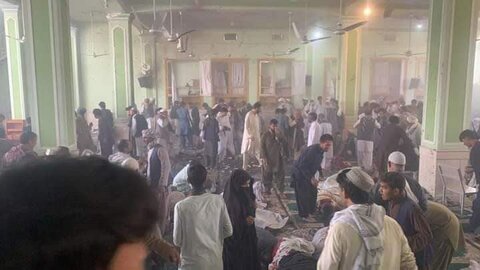 انفجار در مسجد قندهار افغانستان