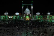 تصاویر/ حال و هوای مسجد مقدس جمکران در سالروز آغاز امامت حضرت بقیة الله الاعظم(عج)