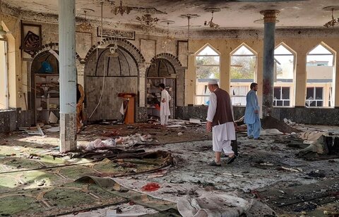 انفجار در مسجد شیعیان قندوز