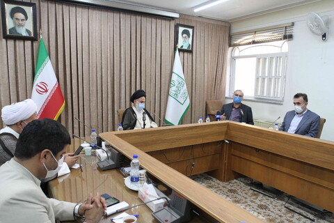 تصاویر / دیدار وزیر بهداشت با آیات سبحانی ، حسینی بوشهری ، سعیدی و کعبی