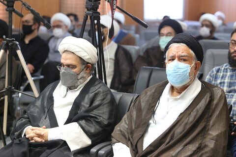 مراسم تکریم و معارفه مسئول دفتر قم موسسه تنظیم و نشر آثار امام خمینی (ره)