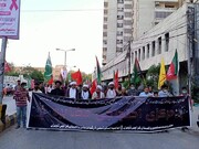 تجمع اعتراض آمیز نسبت به حوادث اخیر افغانستان برگزار شد