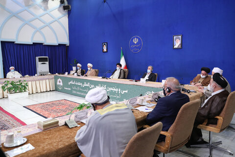 تصاویر/ مراسم افتتاحیه سی و پنجمین کنفرانس وحدت اسلامی