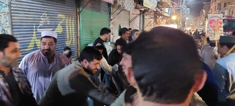 کوہاٹ جوانان علاقہ بنگش کی جانب سے عید میلاد النبی (ص) کے مرکزی جلوس میں سبیل اتحاد بین المسلمین کا اہتمام