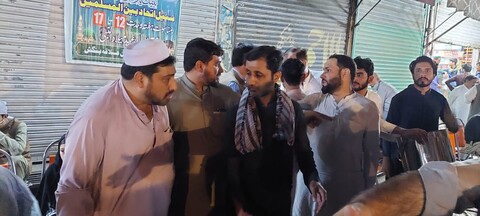 کوہاٹ جوانان علاقہ بنگش کی جانب سے عید میلاد النبی (ص) کے مرکزی جلوس میں سبیل اتحاد بین المسلمین کا اہتمام