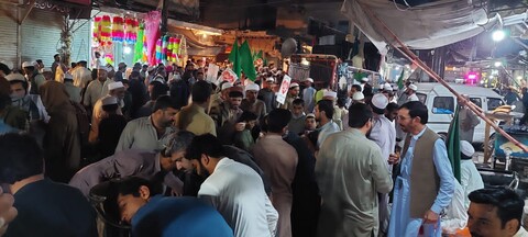 کوہاٹ جوانان علاقہ بنگش کی جانب سے عید میلاد النبی (ص) کے مرکزی جلوس میں سبیل اتحاد بین المسلمین کا اہتمام