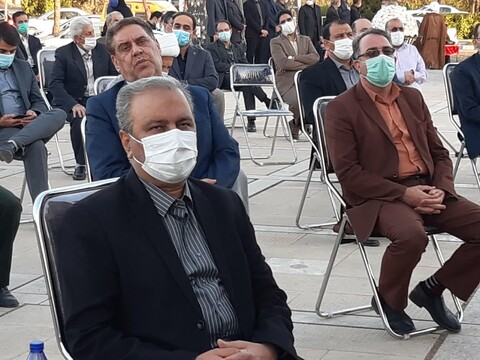 تصاویر/آیین بزرگداشت شهید مدافع سلامت دکتر محمد زارع جوشقانی در کاشان
