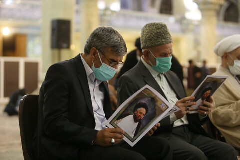 تصاویر/ مراسم اولین سالگرد مرحوم حجت الاسلام والمسلمین سید نیاز حسین نقوی
