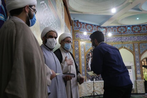 تصاویر/ محفل انس با قرآن در مدرسه علمیه امام خمینی(ره) اهواز