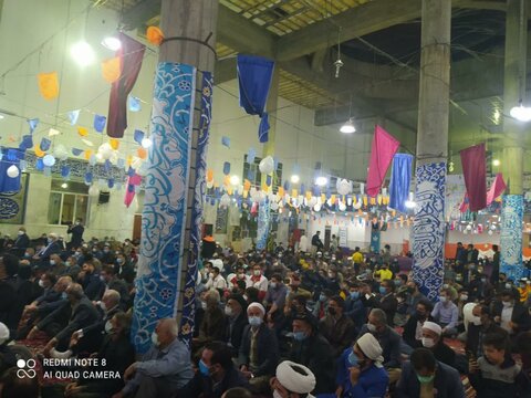 تصاویر/جشن میلاد رسول اکرم (ص) در مسجد جامع قروه با حضور مسئولین و علمای شیعه وسنی