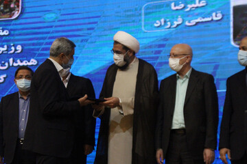 تصاویر / تکریم و معارفه استاندار همدان