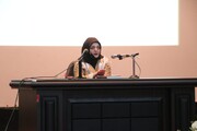 امام خمینی (رح) نے انقلاب اسلامی کے ذریعے حق اور باطل کے محاذ کا تعین کیا، خانم نجلا سایدان