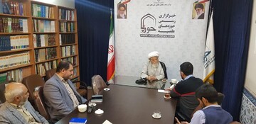 بازدید رئیس شورای علمای شیعه افغانستان از خبرگزاری حوزه