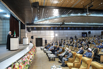 تصاویر/ دیدار رئیس قوه قضاییه با قضات و کارکنان قضایی استان خوزستان