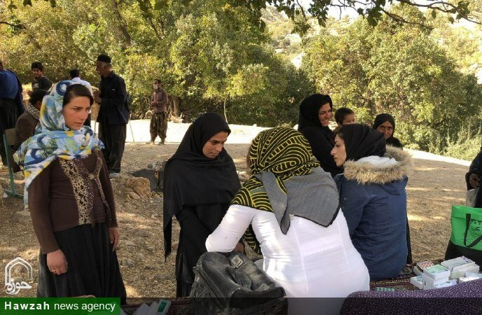 پزشکان جهادی که به یاری مردم مناطق روستایی و عشایری بازفت رفتند + عکس