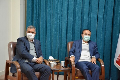 تصاویر/ دیدار رئیس کل بیمه مرکزی با امام جمعه ارومیه