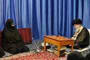 تصاویر/ دیدار معاون امور زنان و خانواده رئیس جمهور با حضرت آیت الله علوی گرگانی