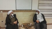 دیدار مدیر منطقه۳ حوزه‌های علمیه با عضو خبرگان رهبری + عکس