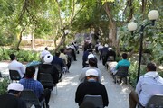 تصاویر/ جلسه درس اخلاق در مدرسه منصوریه شیراز
