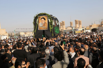 تصاویر/ مراسم تشییع  پیکر آیت الله علاقه بند