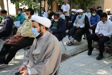 تصاویر| برگزاری درس اخلاق در مدرسه منصوریه شیراز