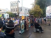 تصاویر/ تجمع مردم شهرستان قروه در یوم الله ۱۳ آبان ماه