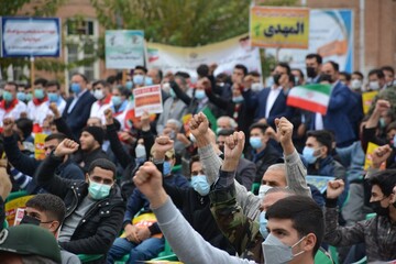 تصاویر/ مراسم گرامیداشت ۱۳ آبان در ارومیه