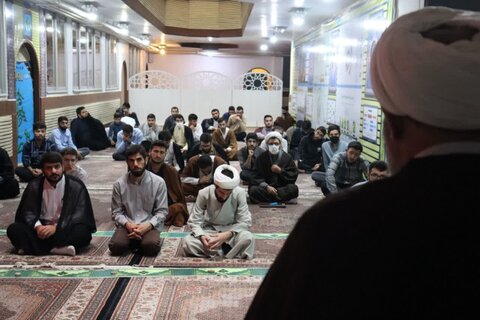 تصاویر/ حضور معاون راهبردی بسیج طلاب کشور در مدرسه علمیه امام خمینی ارومیه
