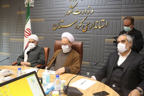 تصاویر/ نشست مدیران و نهادهای فرهنگی کردستان با آیت الله اعرافی