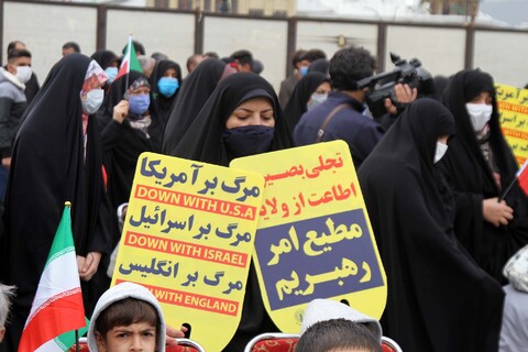 تصاویر /  اجتماع ضداستکباری یوم الله ۱۳ آبان در همدان